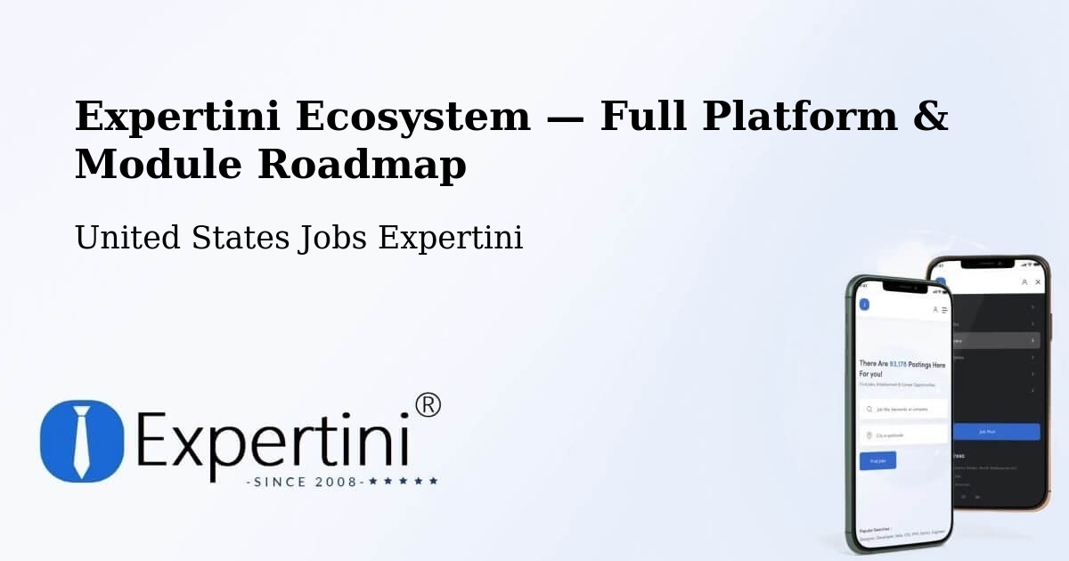 Expertini Ecosystem — Full Platform & Module Roadmap – Devine